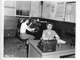 Undated Grandma Em at work.jpg